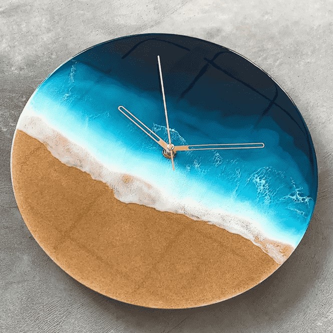Часы "океан"